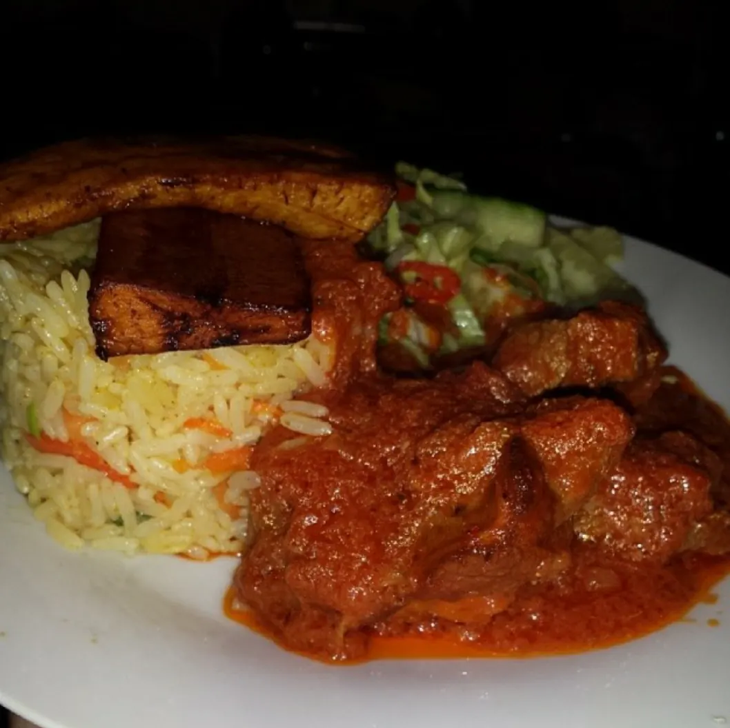 Ofada Rice & Ayamase